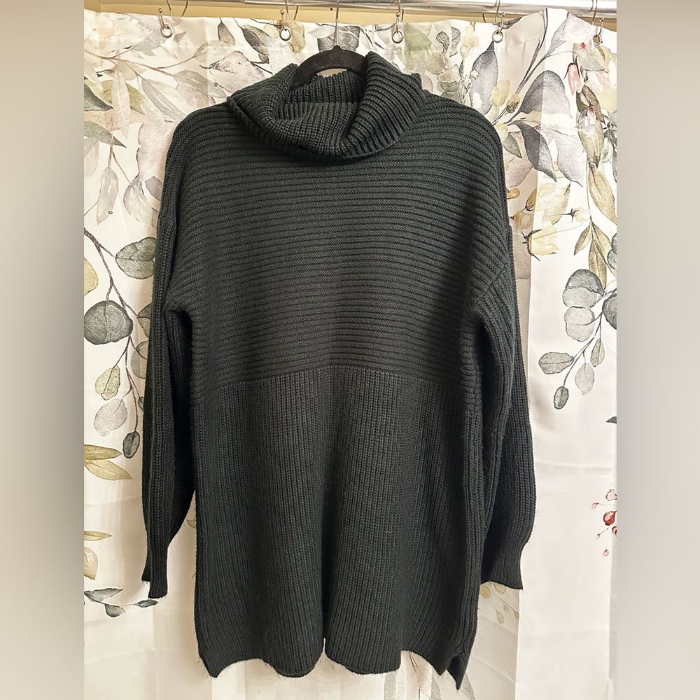 Black Knit Sweater dress or tunic